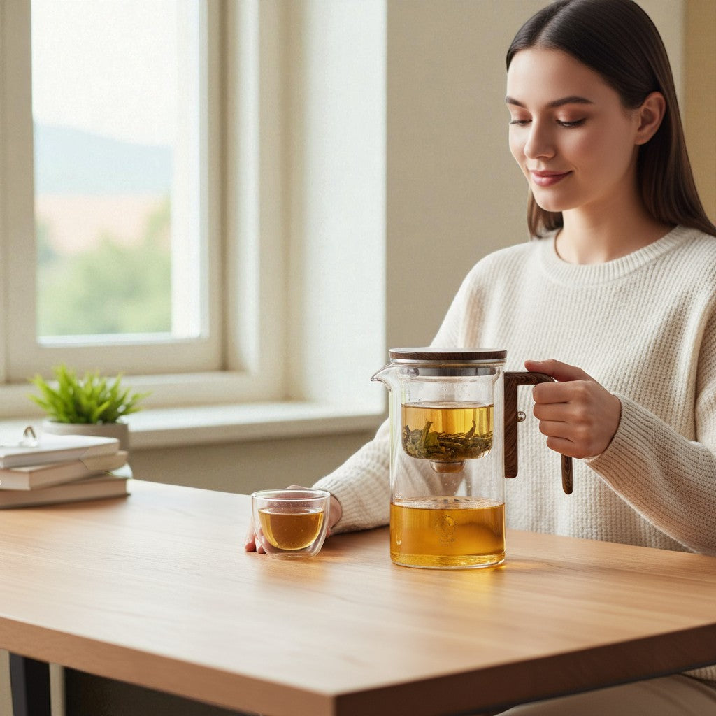 MoonBrew™ Glass Infuser Teapot